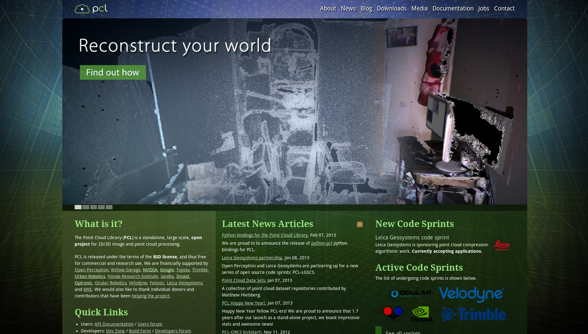 point cloud library download sourceforge net