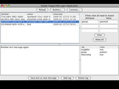 Simple Tagged Messages Application for Pointrel20090201