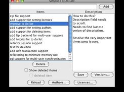 Simple To Do List Application for Pointrel20090201
