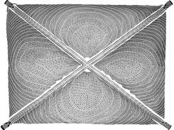 3d model + image projection + isolines
