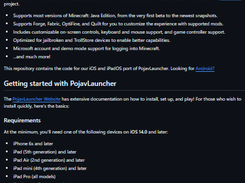 PojavLauncher for iOS Screenshot 1