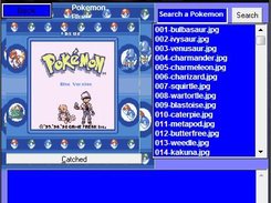 Pokemon Blue Pokedex