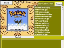 Pokemon Gold Pokedex