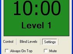 Texas Holdem Poker Blinds Timer