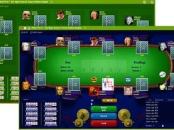 PokerTH 0.7 - styleable 10 player table