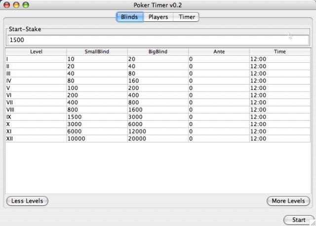Poker Timer Freeware Poker Timer Freeware