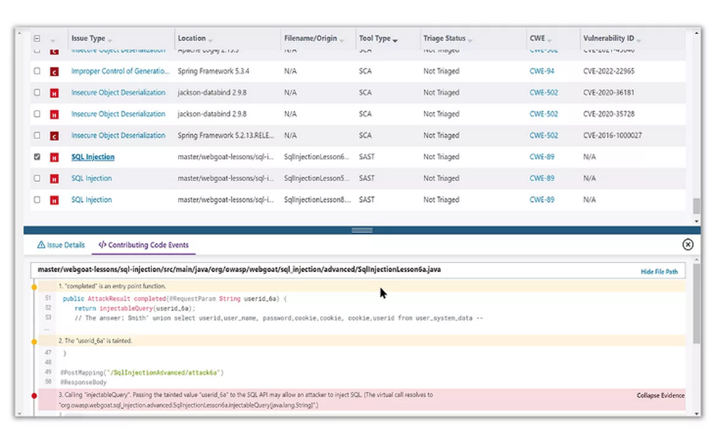 Polaris Software Integrity Platform Screenshot 1