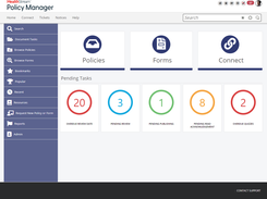 HealthStream Policy Manager Screenshot 1