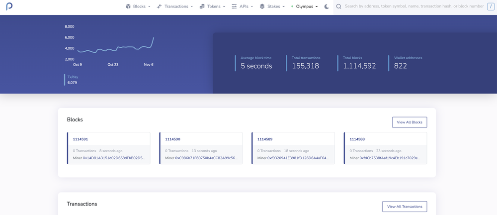 Polis Chain Screenshot 1