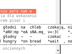 text at start