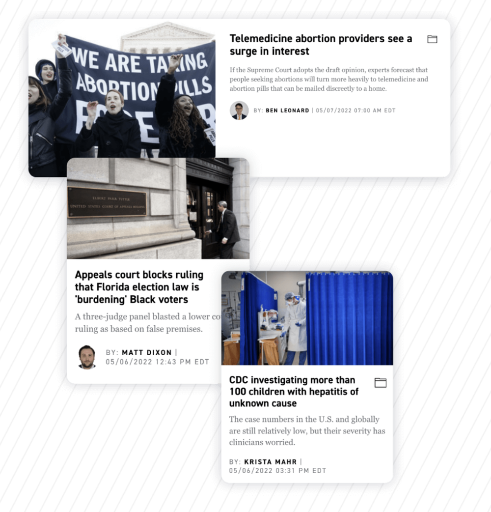 POLITICO Pro Screenshot 1