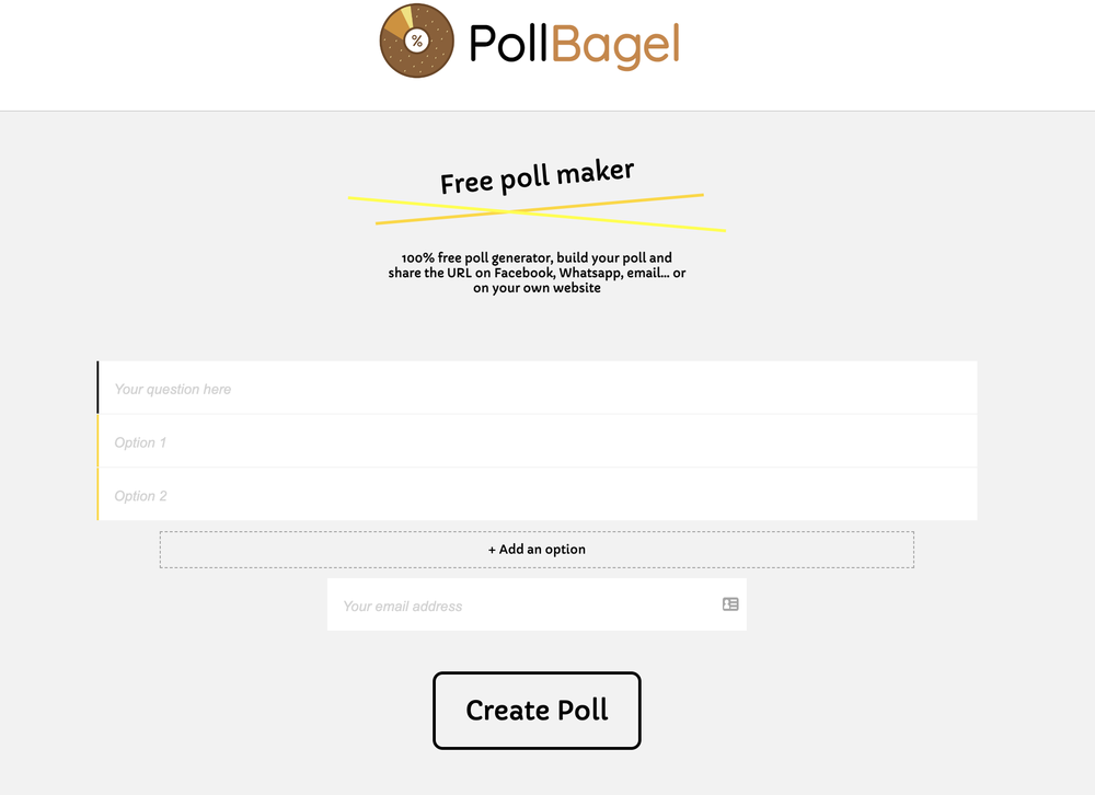 PollBagel Screenshot 1