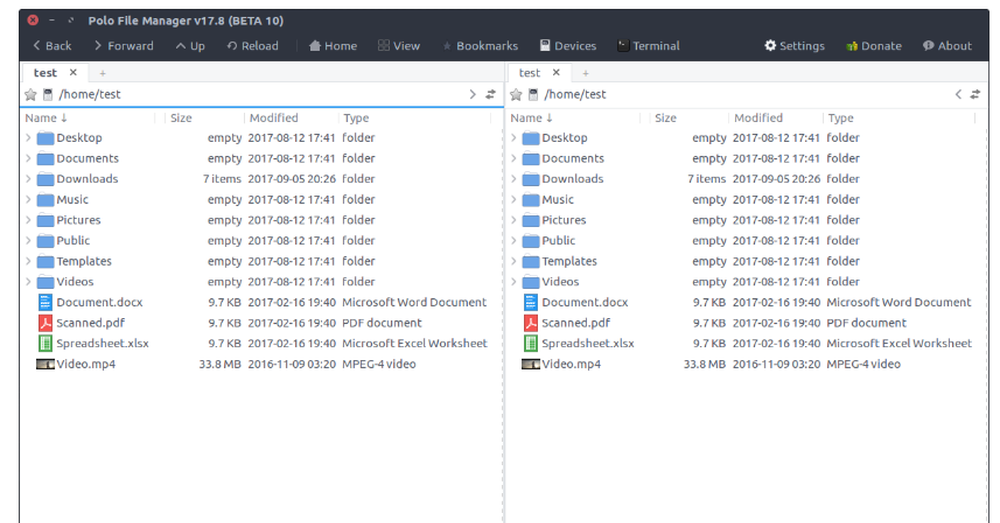 Polo File Manager Screenshot 1