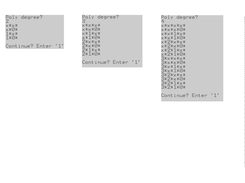 Poly Indexes