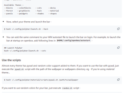 Polybar Themes Screenshot 1