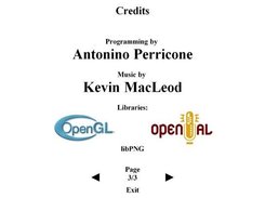 the credits page