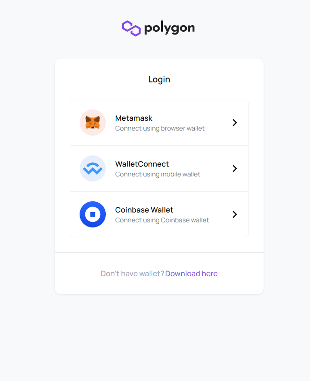 Polygon Portal Screenshot 1