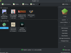 PolyMC Screenshot 1
