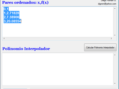 Polynomial interpolation