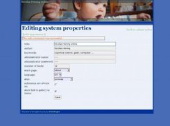 system preferences
