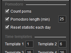 main settings