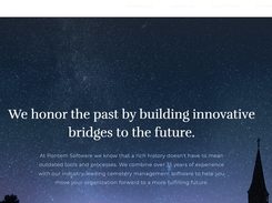 Pontem Cemetery Data Manager Screenshot 1