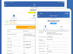 Pool Service Software (PSS) Screenshot 1