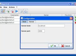 Configuration dialog (client - ver. 1.0)