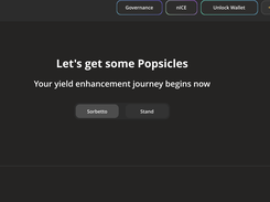 Popsicle Finance Screenshot 1