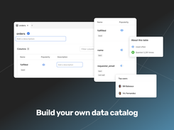 Build a data catalog to bring everyone on the same page.