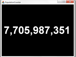 PopulationCounter Screenshot 1