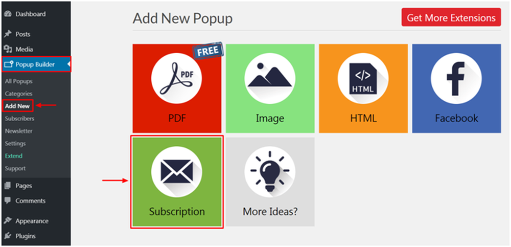 Popup Builder Screenshot 1