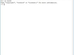Python Interactive Shell