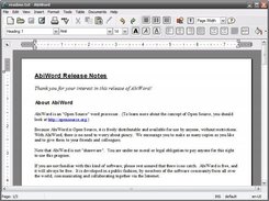 AbiWord Portable (Now @ PortableApps.com Screenshot 1