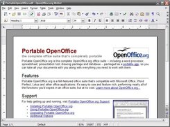 OpenOffice Portable @ PortableApps.com Screenshot 1