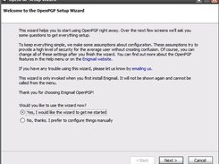 OpenPGP Setup Wizard