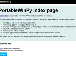 PortableWinPy index