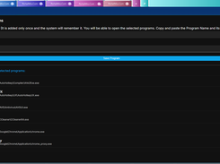 Add and Automatically Detect Installed Applications