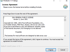 Accept license agreement