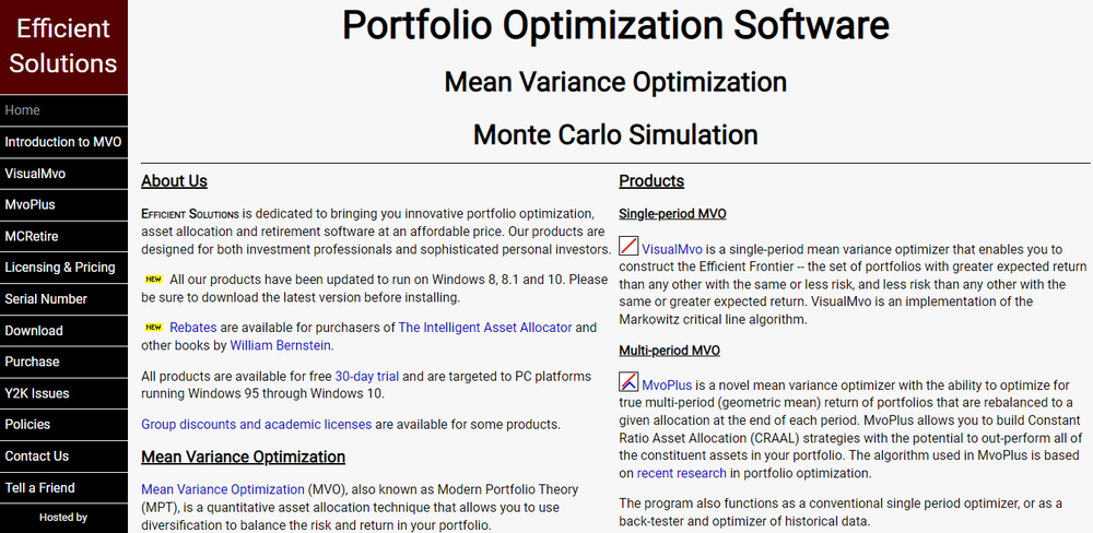 VisualMvo Screenshot 1