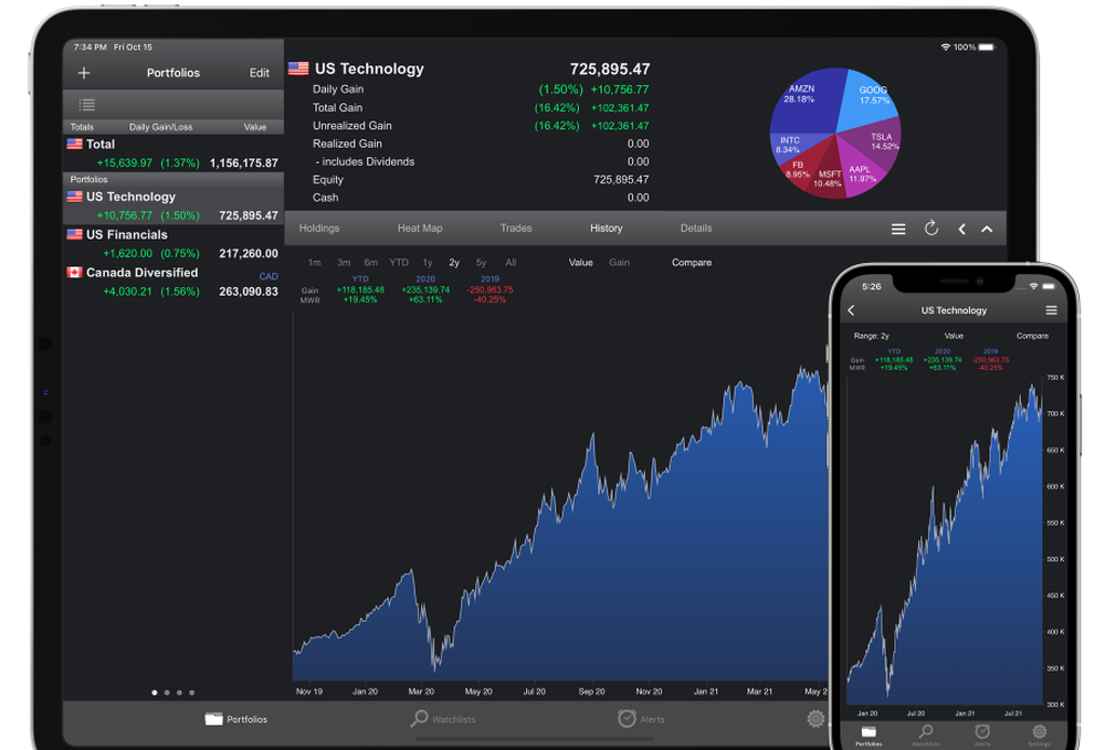 Portfolio Trader Screenshot 1