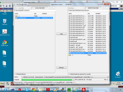 PortFusion+UltraVNC remote file transfer