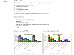 Bootstrap-based, HTML 5 user interface