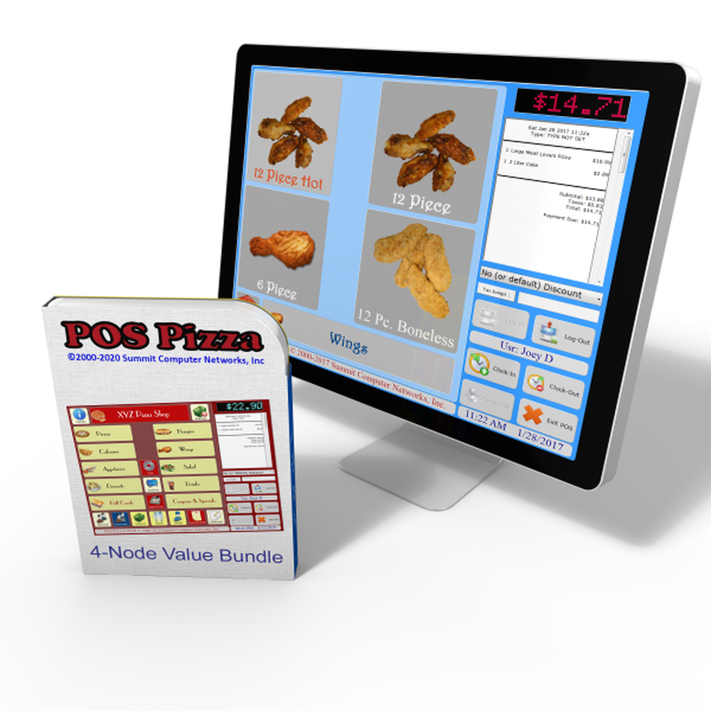 POS Pizza Screenshot 1