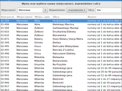 PostalCodesPL Screenshot 2