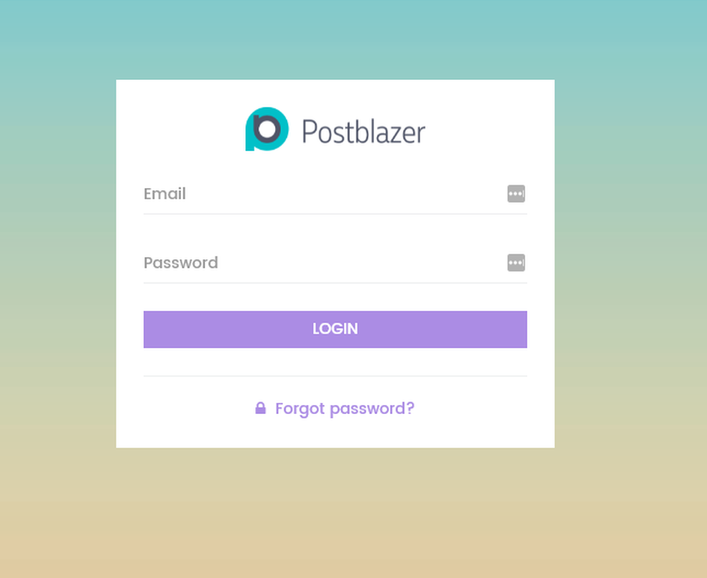 Postblazer Screenshot 1