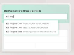 Postcoder Screenshot 1