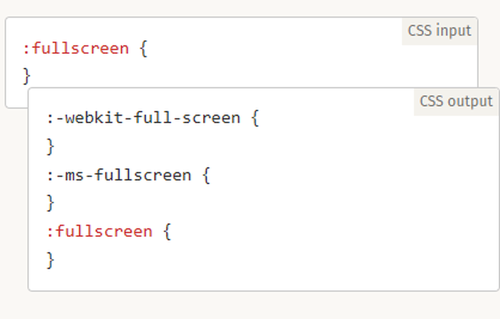 PostCSS Screenshot 1