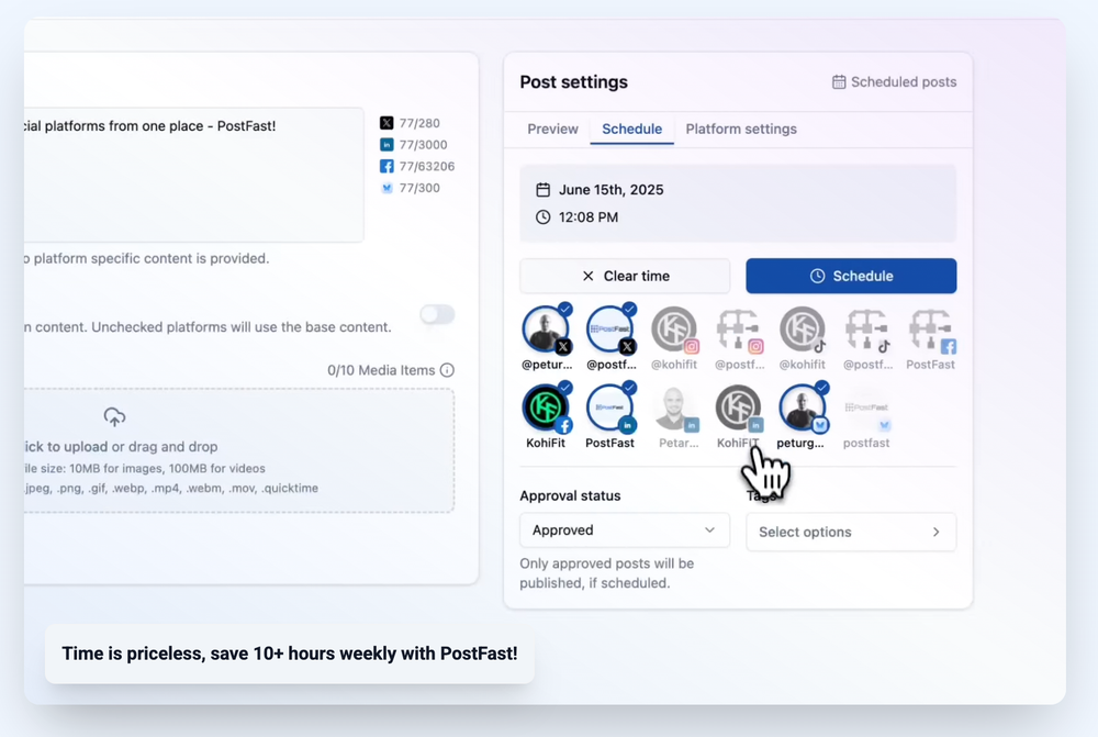 PostFast Screenshot 1