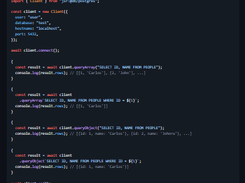 Postgres Screenshot 1